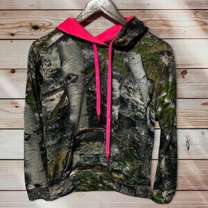 Mossy Oak Camo Hoodie Size Small